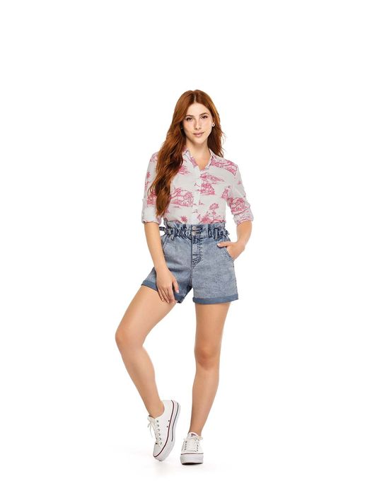 camisa jeans enfim